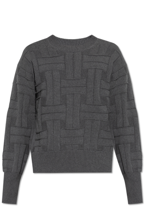 Sweater with a crew neck