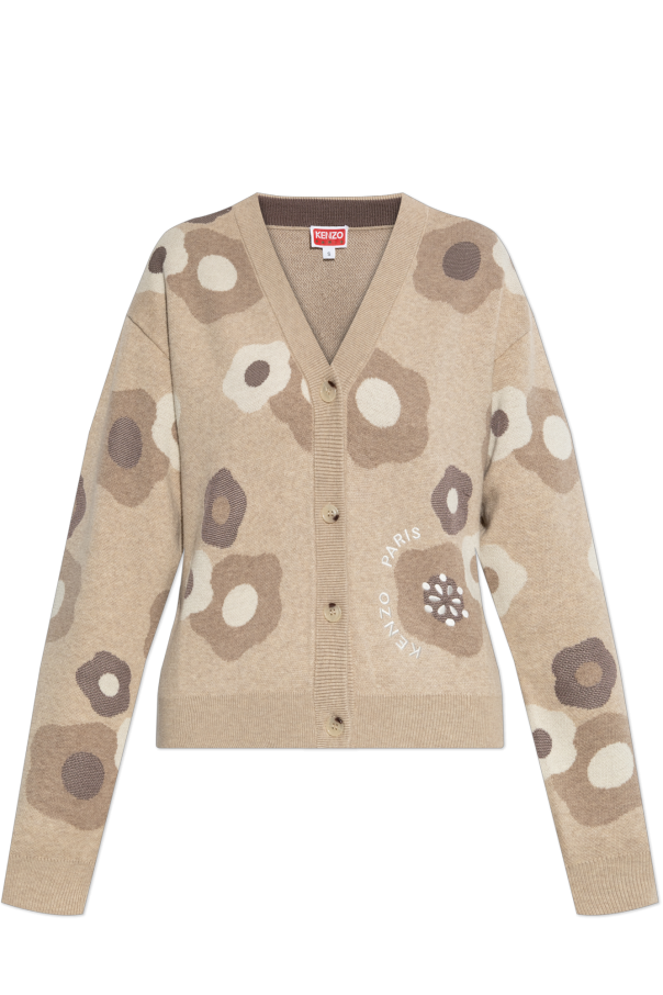 Cardigan with floral motif, zdjęcie 1 Cardigan with floral motif od Kenzo