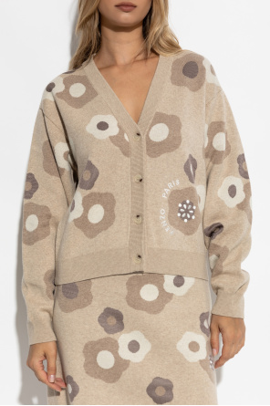 Kenzo Cardigan with floral motif