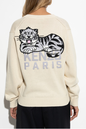 Kenzo Cardigan with logo