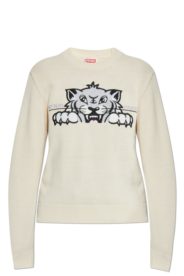 Sweater with colorfully embroidered logo, zdjęcie 1 Sweater with colorfully embroidered logo od Kenzo