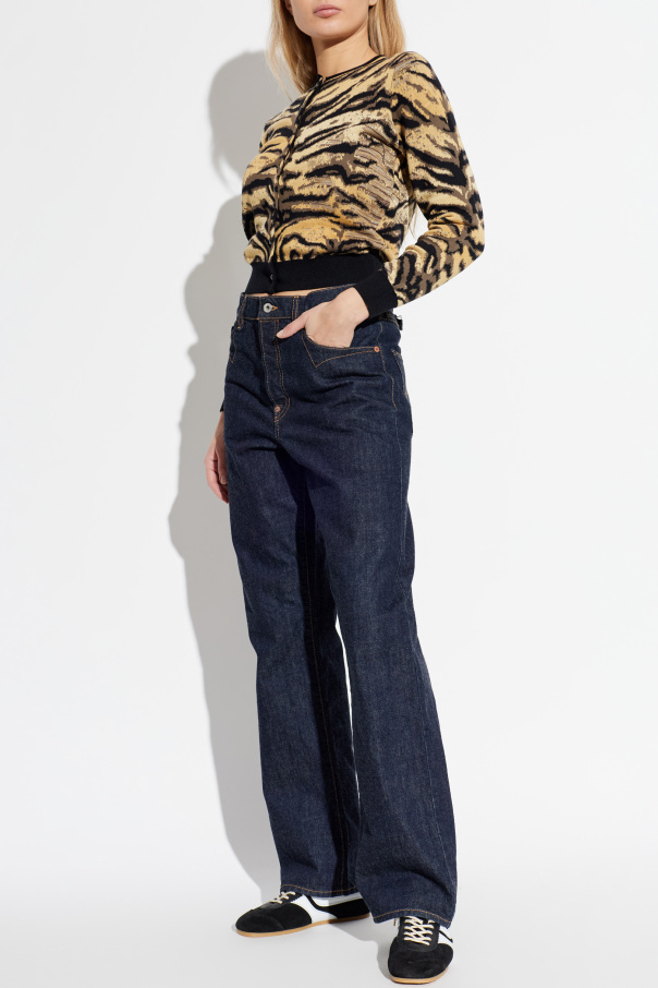 Kenzo Cardigan with embroidered logo