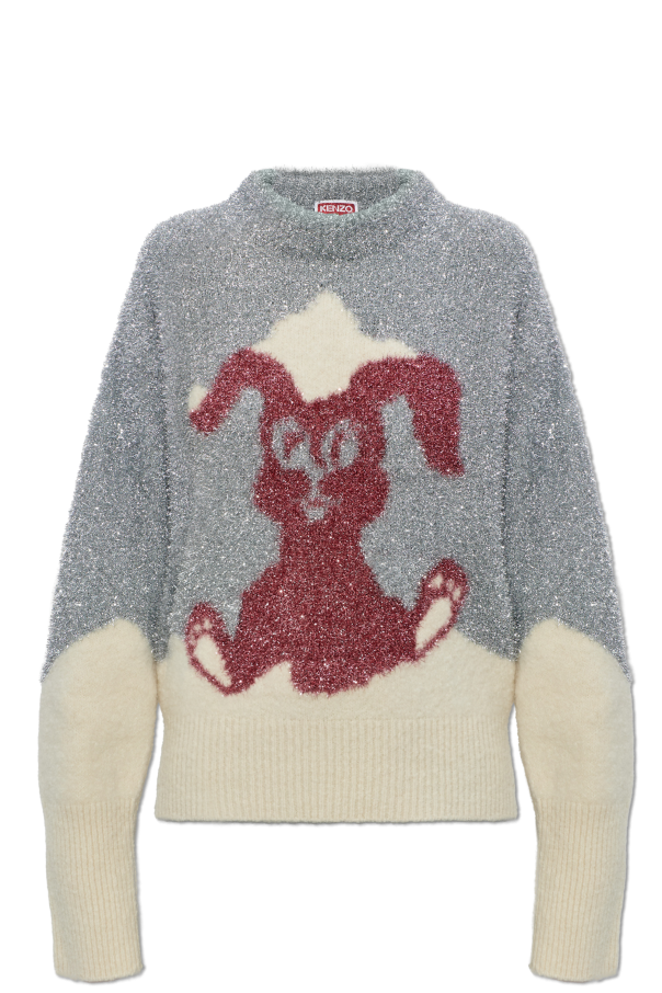Sweater with metallic thread od Kenzo