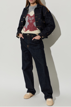 Sweater with metallic thread od Kenzo