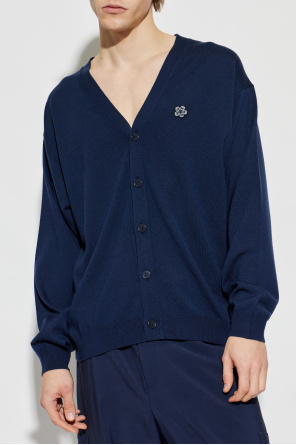 Kenzo Wool cardigan with patch