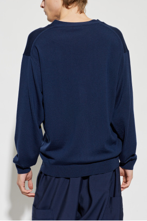 Kenzo Wool cardigan with patch