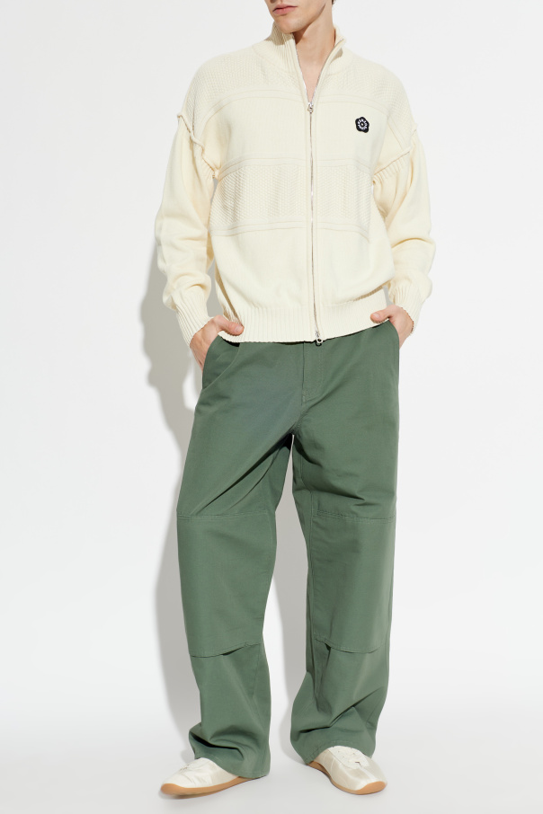 Kenzo Cardigã com aplicação