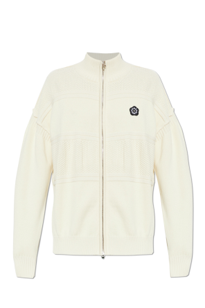 Cardigã com aplicação