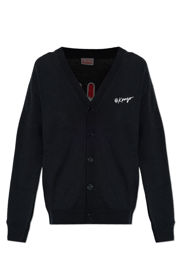 Cardigan with logo od Kenzo