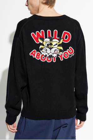 Kenzo Cardigan com logótipo