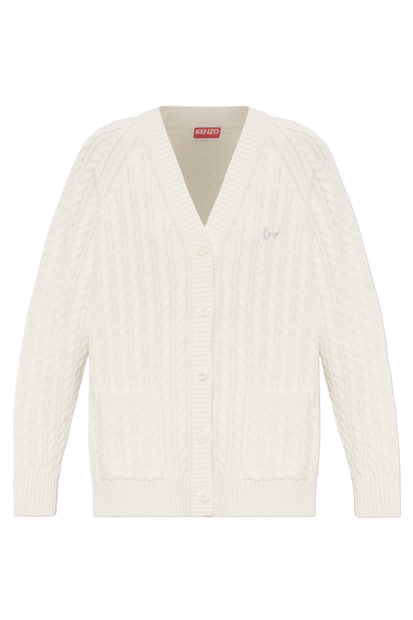 Cardigan with decorative knit od Kenzo