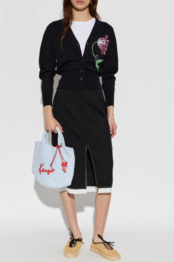 Kenzo Cardigan with floral motif