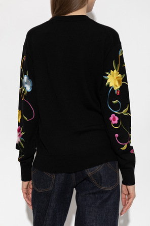 Kenzo Wool sweater with floral motif