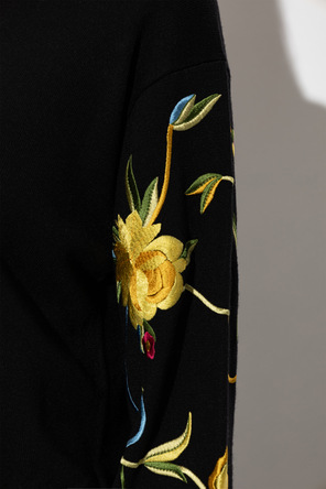 Kenzo Wool sweater with floral motif