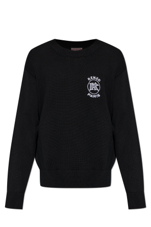 Sweater with embroidered logo od Kenzo