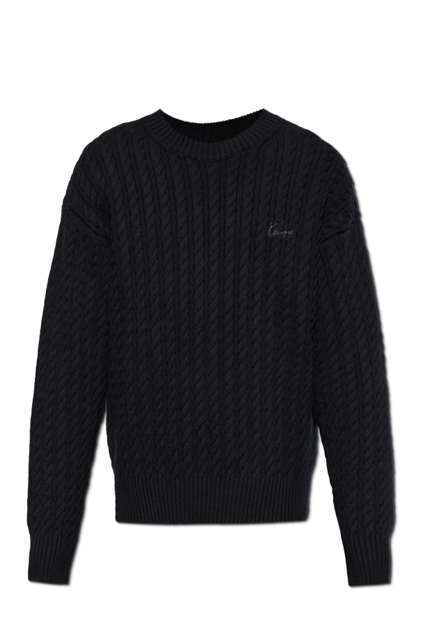 Sweater with decorative knit od Kenzo