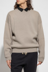Fear Of God beige Sweater with logo