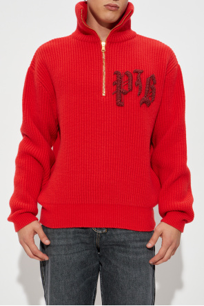 Balmain Pullover mit Applikation