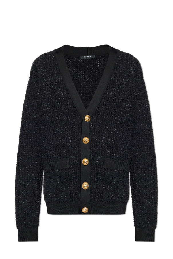 Tweed cardigan od Balmain