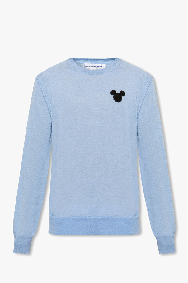 Comme des Garçons Shirt Sweter z okrągłym dekoltem