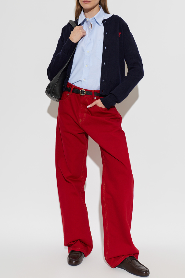 Ami Alexandre Mattiussi Wool cardigan