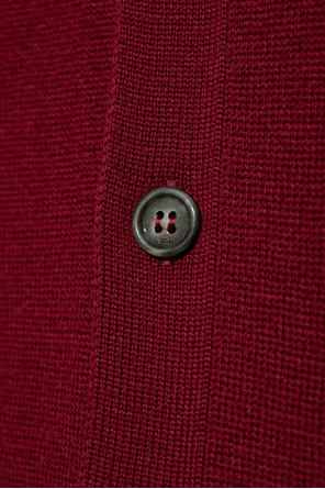 Ami Alexandre Mattiussi Cárdigan de lana con logo