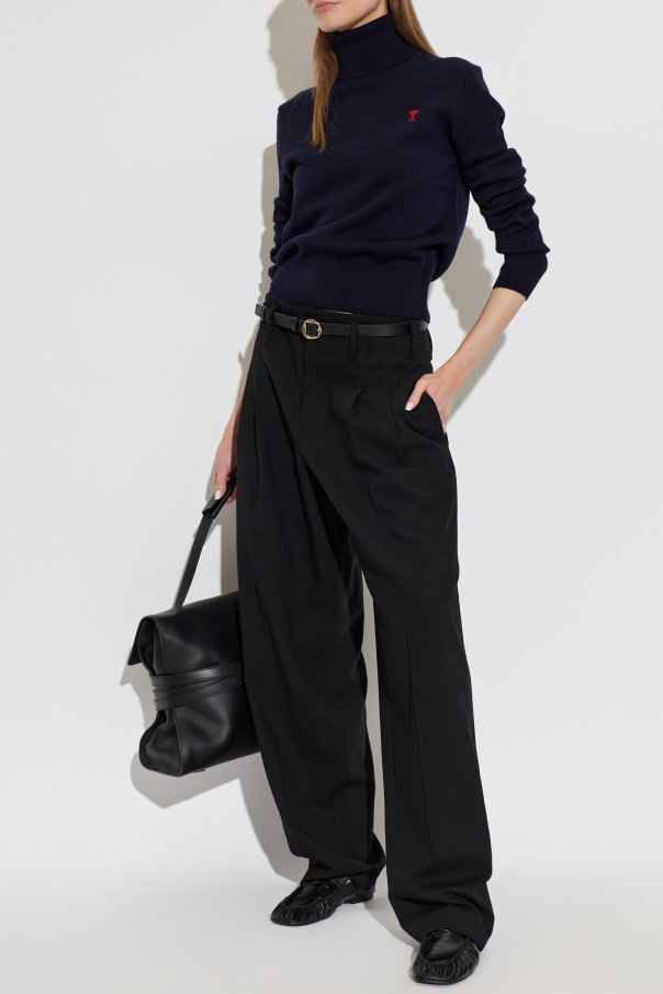 Ami Alexandre Mattiussi Wool turtleneck sweater