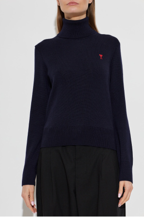 Ami Alexandre Mattiussi Wool turtleneck sweater
