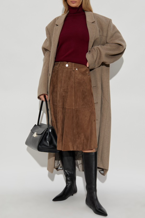 Ami Alexandre Mattiussi Jersey de lana con logo bordado