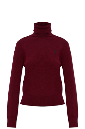 Jersey de lana con logo bordado