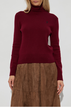 Ami Alexandre Mattiussi Jersey de lana con logo bordado