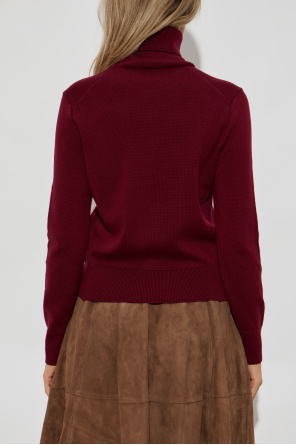 Ami Alexandre Mattiussi Jersey de lana con logo bordado