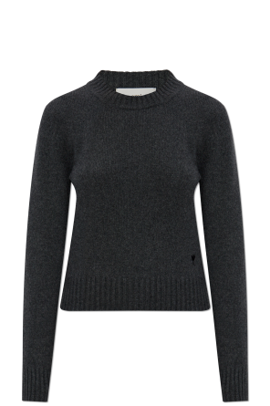 Kaschmirpullover mit Rundhalsausschnitt