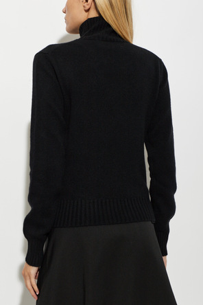 Ami Alexandre Mattiussi Cashmere turtleneck with embroidered logo