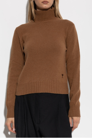 Ami Alexandre Mattiussi Jersey de cuello alto de lana