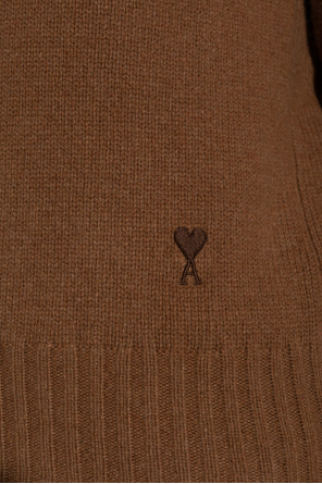 Ami Alexandre Mattiussi Jersey de cuello alto de lana