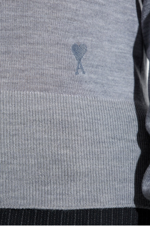 Ami Alexandre Mattiussi Dünner Wollpullover