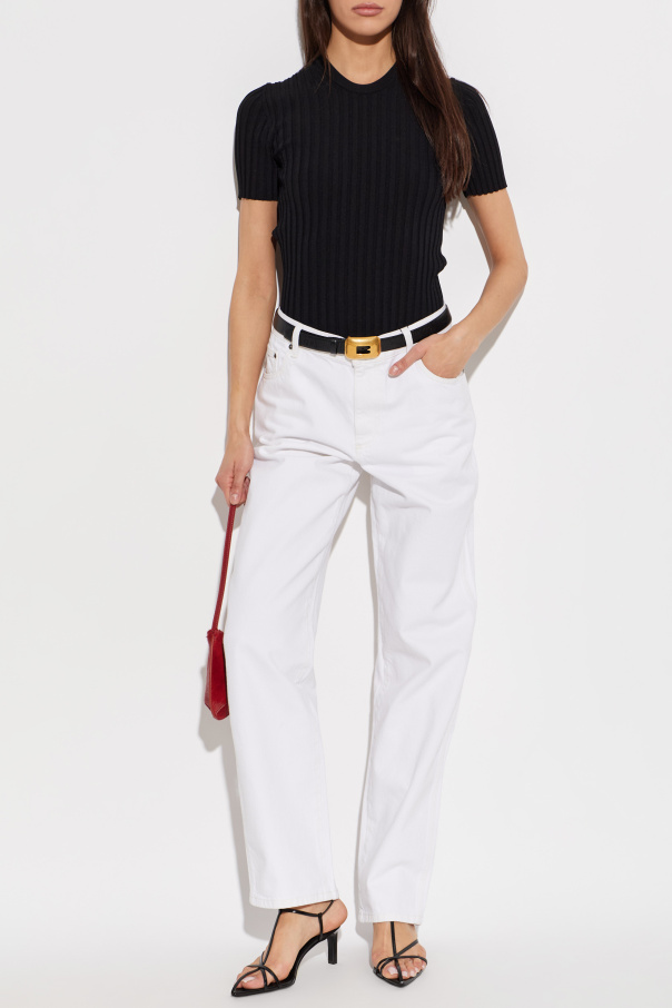 Ami Alexandre Mattiussi Pleated top