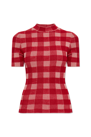 Short-sleeved sweater