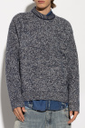 Acne Studios NAVY BLUE Sweater with wool finish