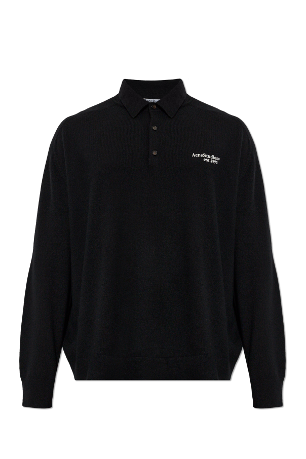 Long-sleeve polo od Acne Studios