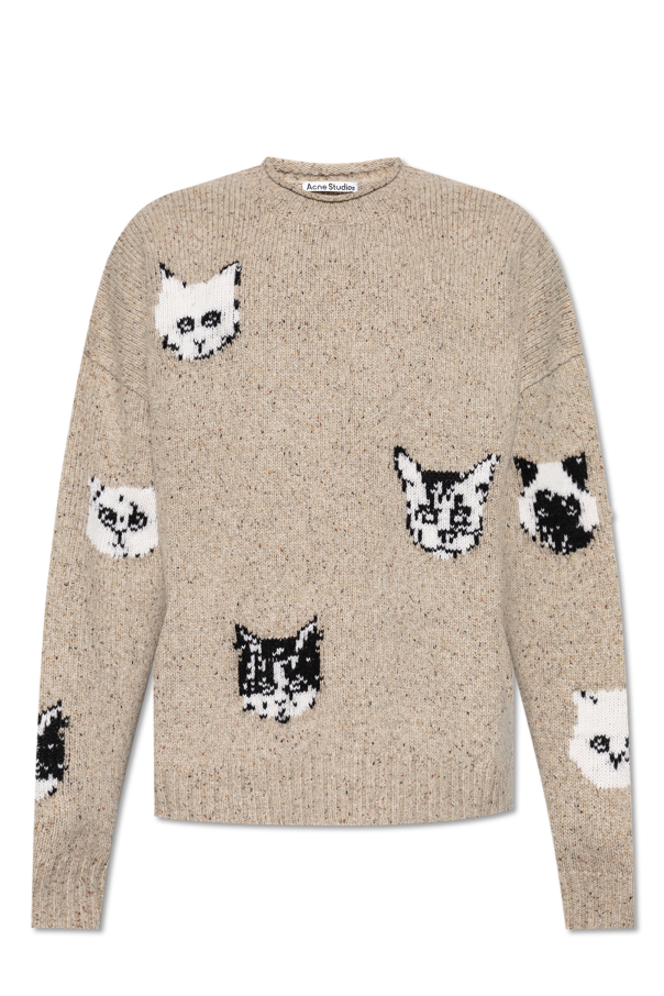 Acne Studios Sweater with animal motif