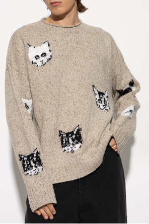 Acne Studios Sweater with animal motif