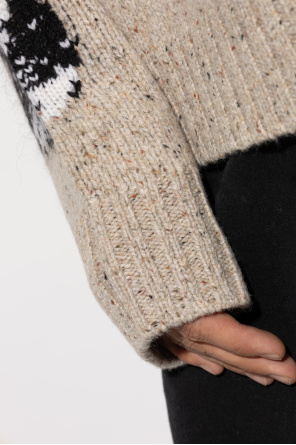 Acne Studios Sweter z motywem zwierzęcym