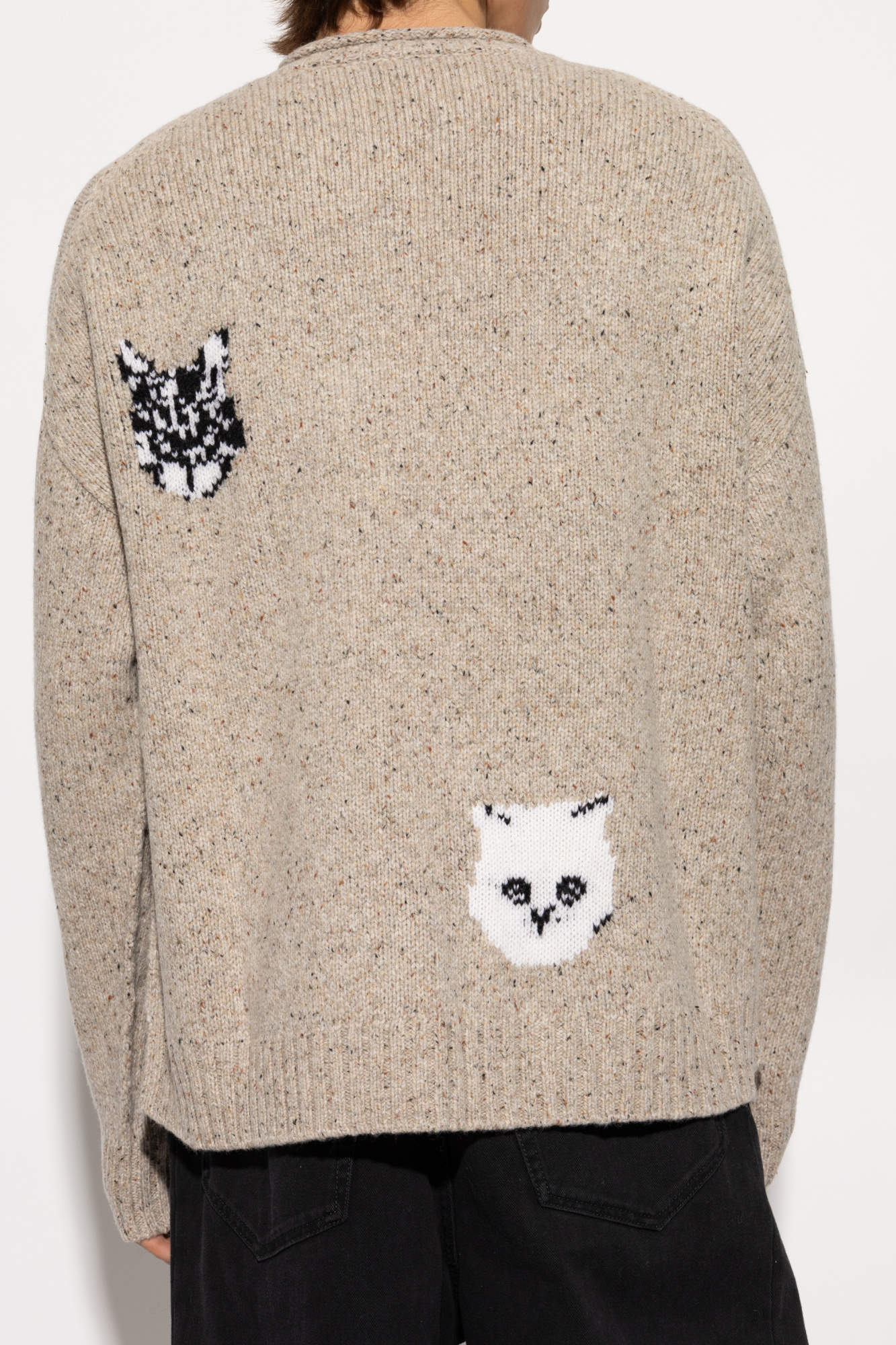 Acne Studios Sweater with animal motif