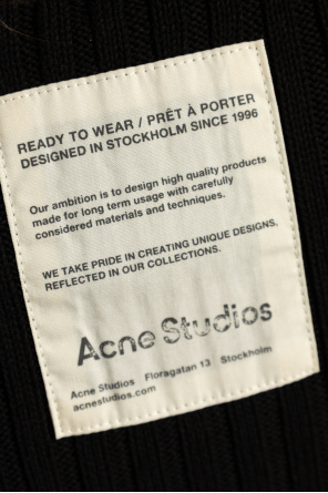 Acne Studios Ribbed cardigan