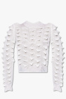 Acne Studios WHITE 3D sweater