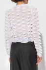 Acne Studios WHITE 3D sweater