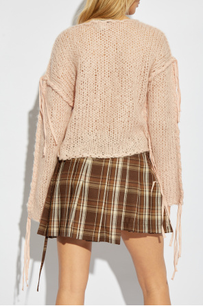 Acne Studios Sweater with fringes