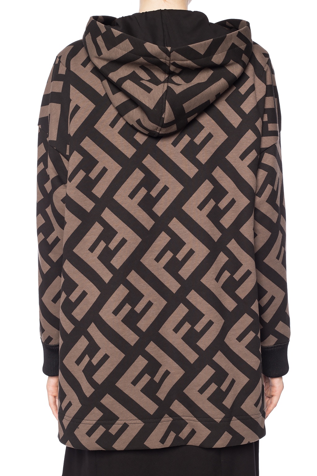 Hooded sweatshirt with logo Fendi 